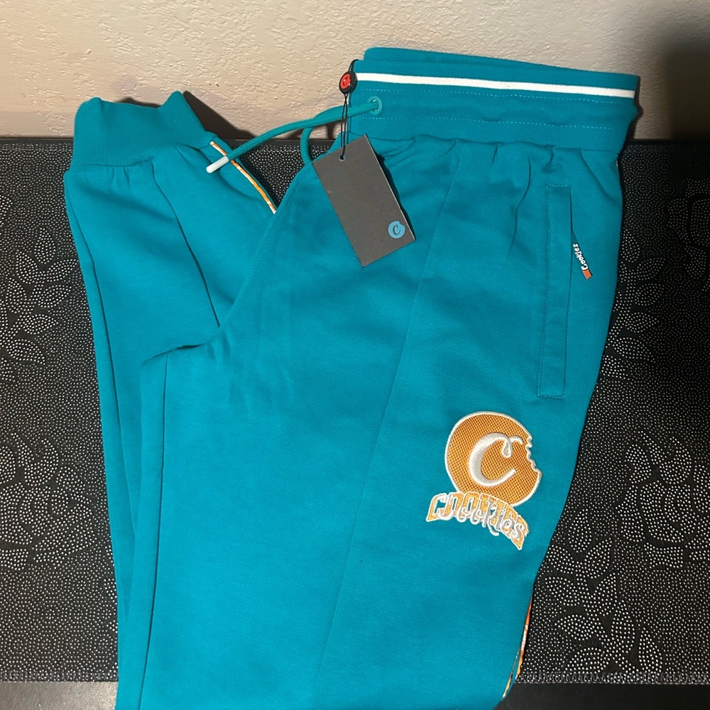 Cookies 2XL Teal Track Sweat Pants – Brand New With Tags. Authentic
